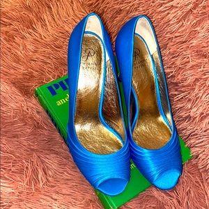 Adrianna Papell Shoes Heels Pumps Leather Sock